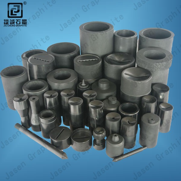 石英坩埚和石墨坩埚图片对比